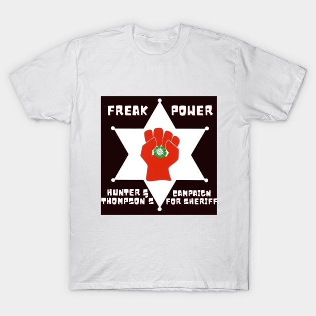 Hunter s thompson for sheriff t shirt clearance